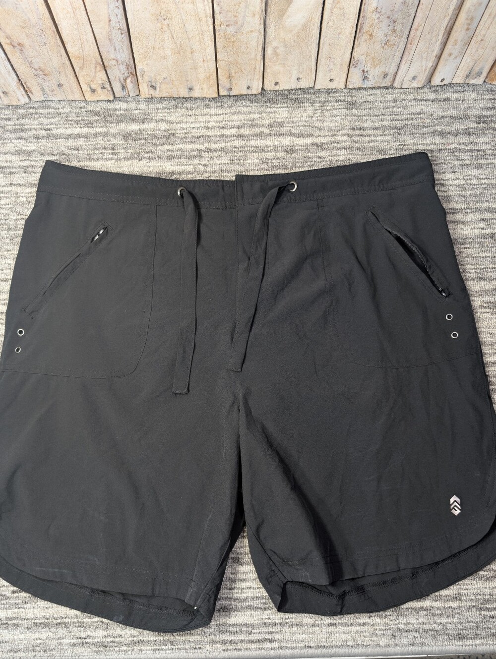 Women's Free Country Athletic Drawstring Shorts - Size 1X (18/20)